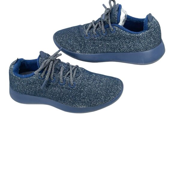 allbirds Shoes - Allbirds Wool Runners Blue Merino Wool Shoes Men’s 9 Women’s 11